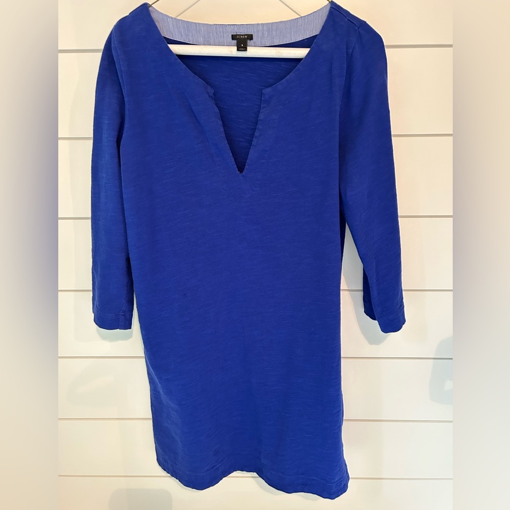 J. Crew tunic in blue